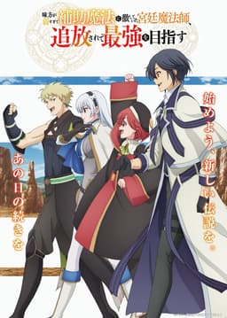 Pháp Sư Triều Đình Bị Trục Xuất Quyết Chí Trở Thành Mạnh Nhất (Mikata ga Yowasugite Hojo Mahou ni Tesshiteita Kyuutei Mahoushi, Tsuihou sarete Saikyou wo Mezashimasu)